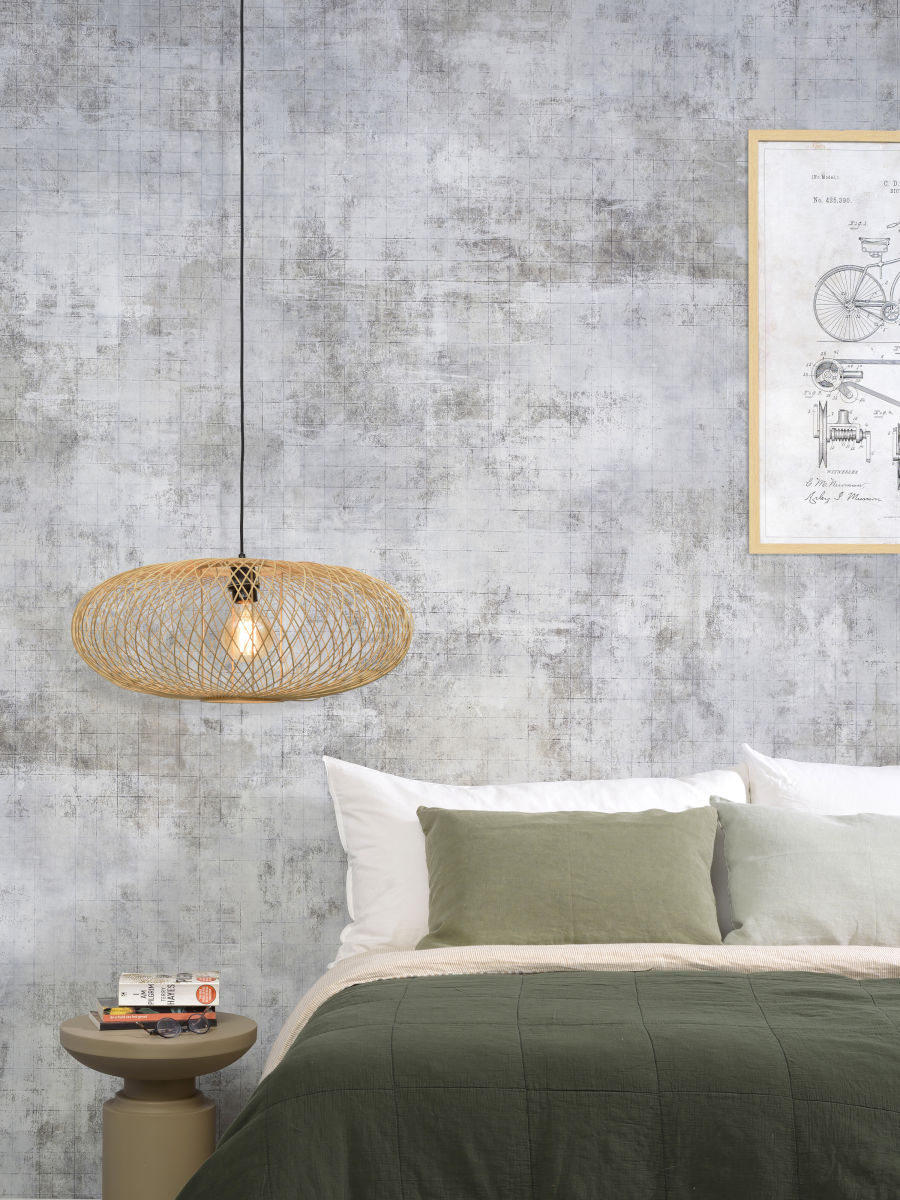 Suspension Cango en Bambou naturel au design naturel par Good & Mojo